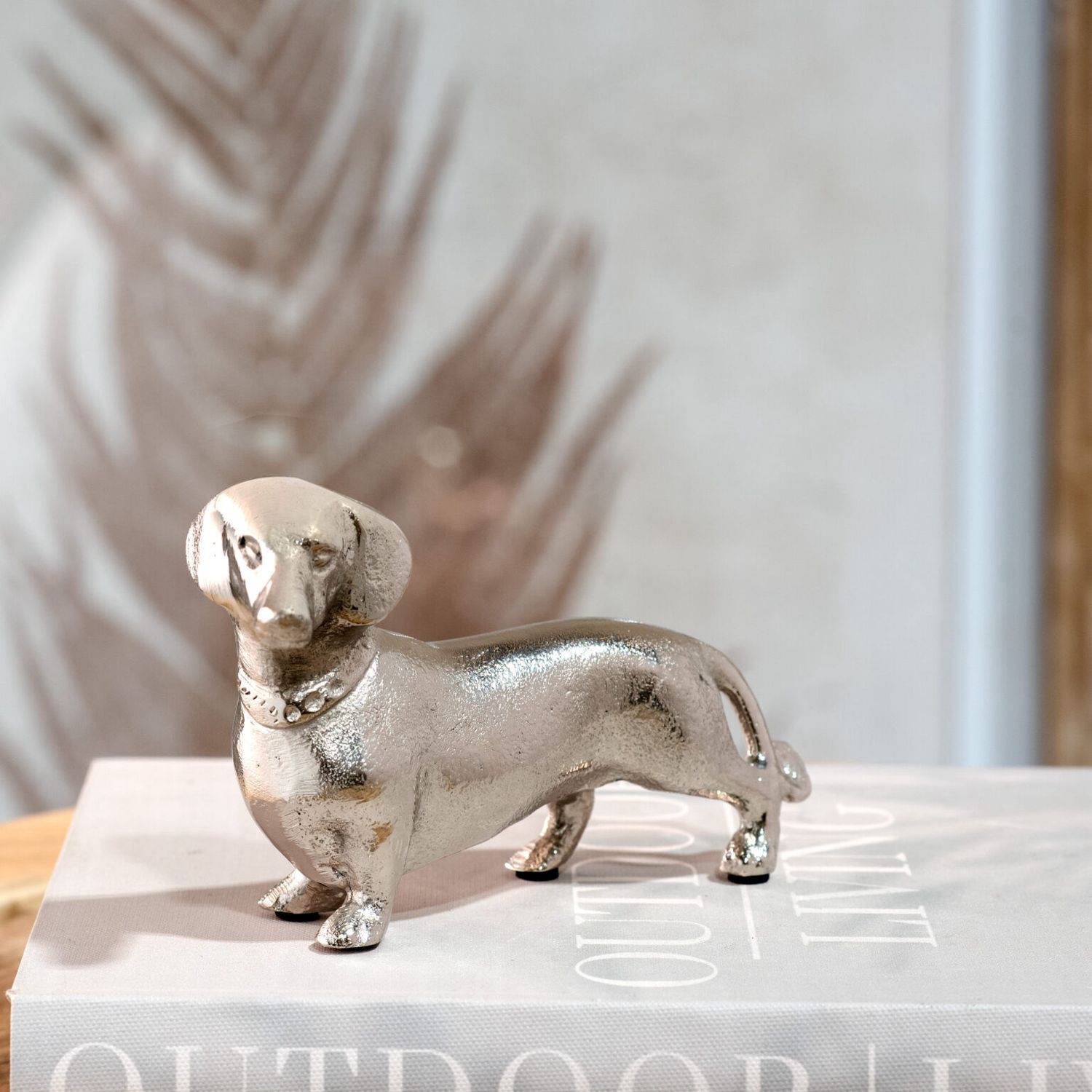 PDG silver weiner dog