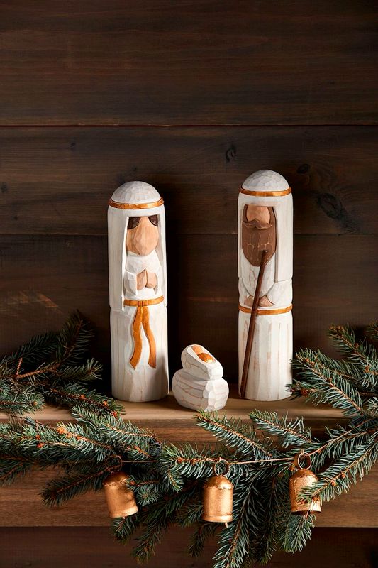 MP Nativity Carved Sitters Set 11.75&quot;