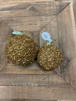 Glitter Ornaments/Orbs/Floral