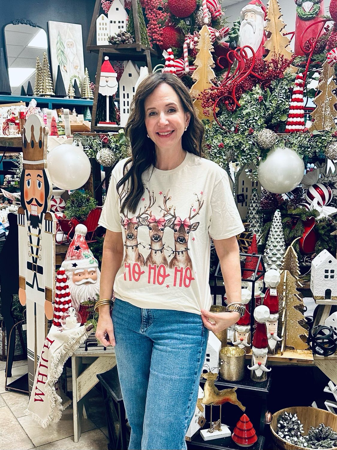JC Reindeer Bows Xxl