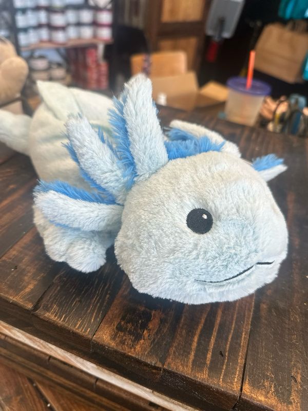 Warmies Blue Axolotol