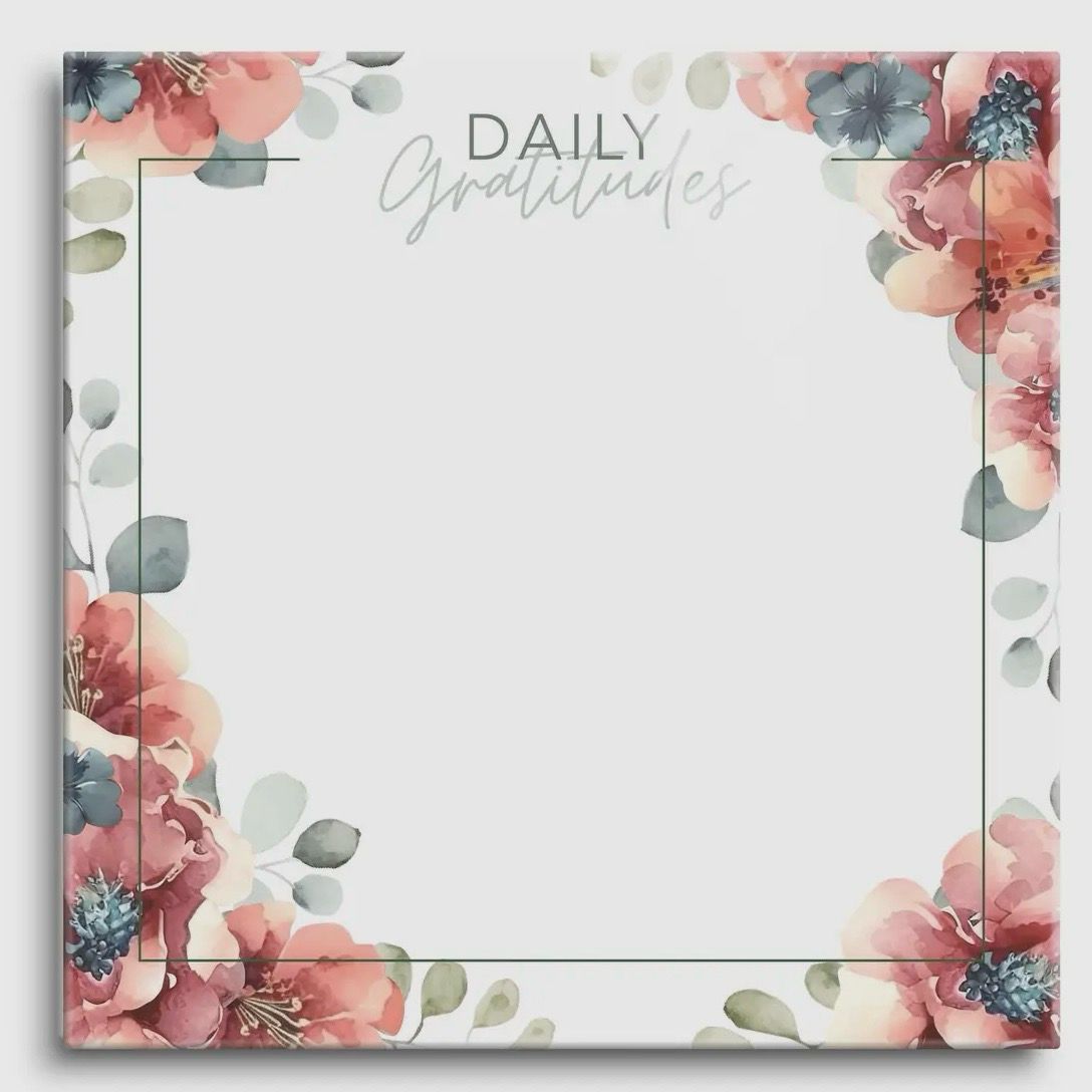 Life 8x8 Daily Gratitudes