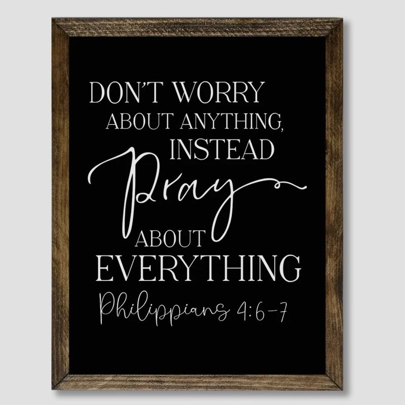 Jarmz 9x11 Blk Instead Pray