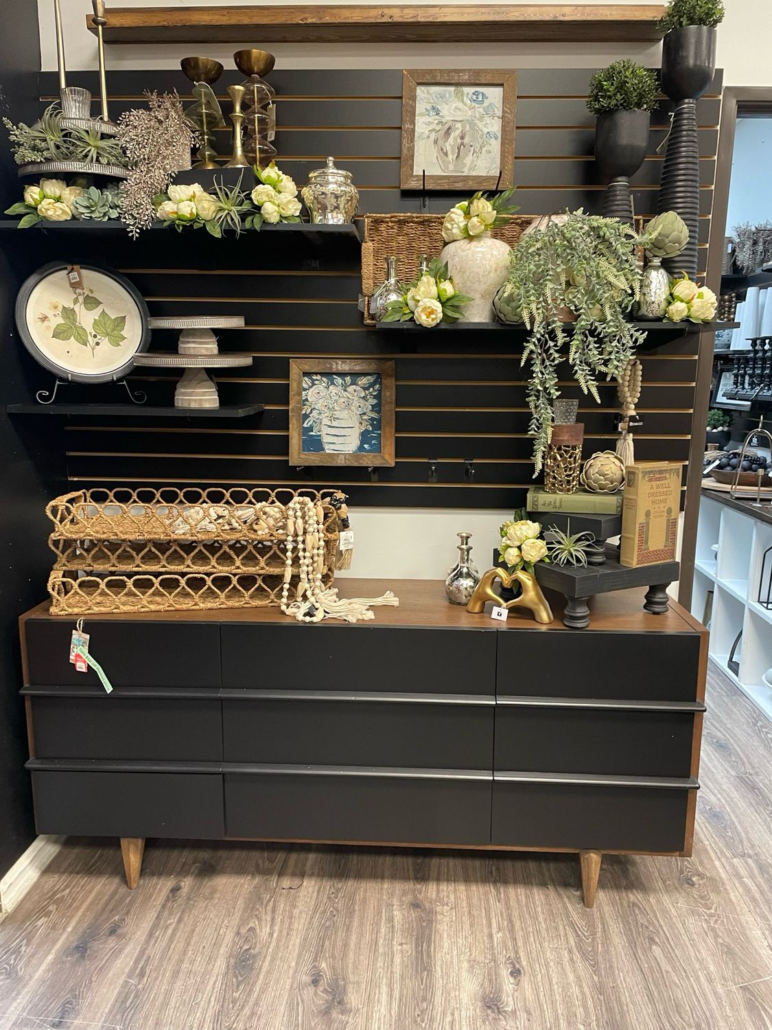 VV Anchor\walnut MCM Dresser 70x19x30.5 sale 