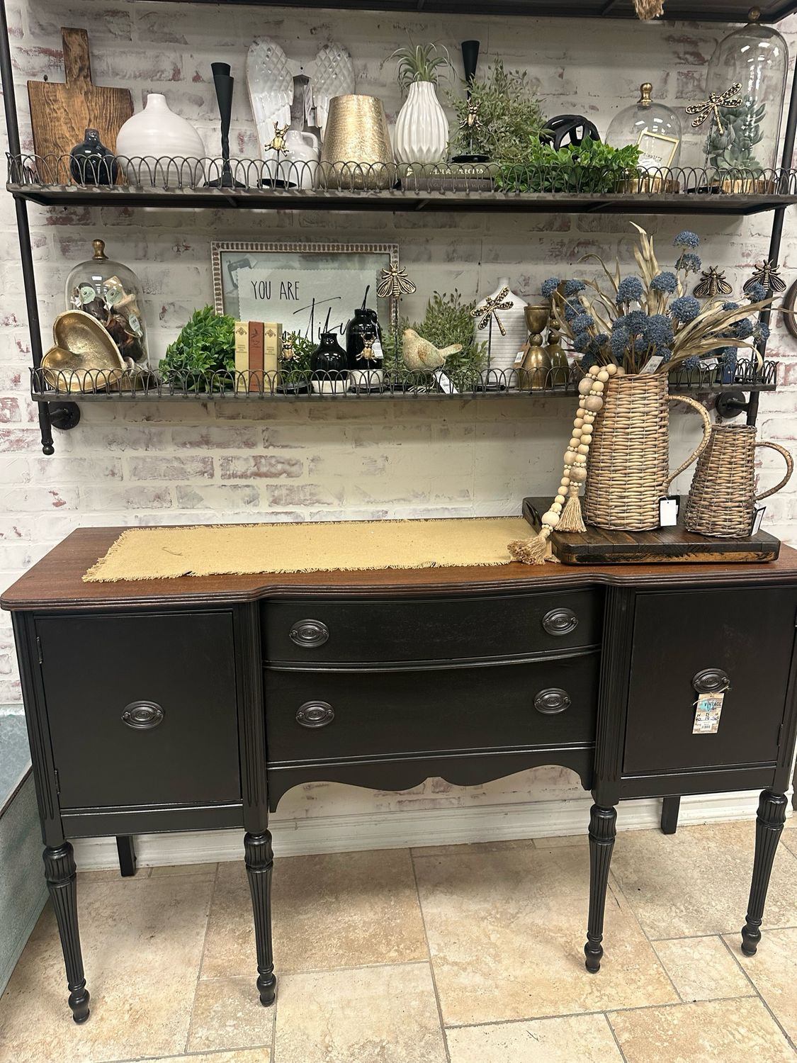 VV Blk DP Buffet 60x19x36.5 sale 