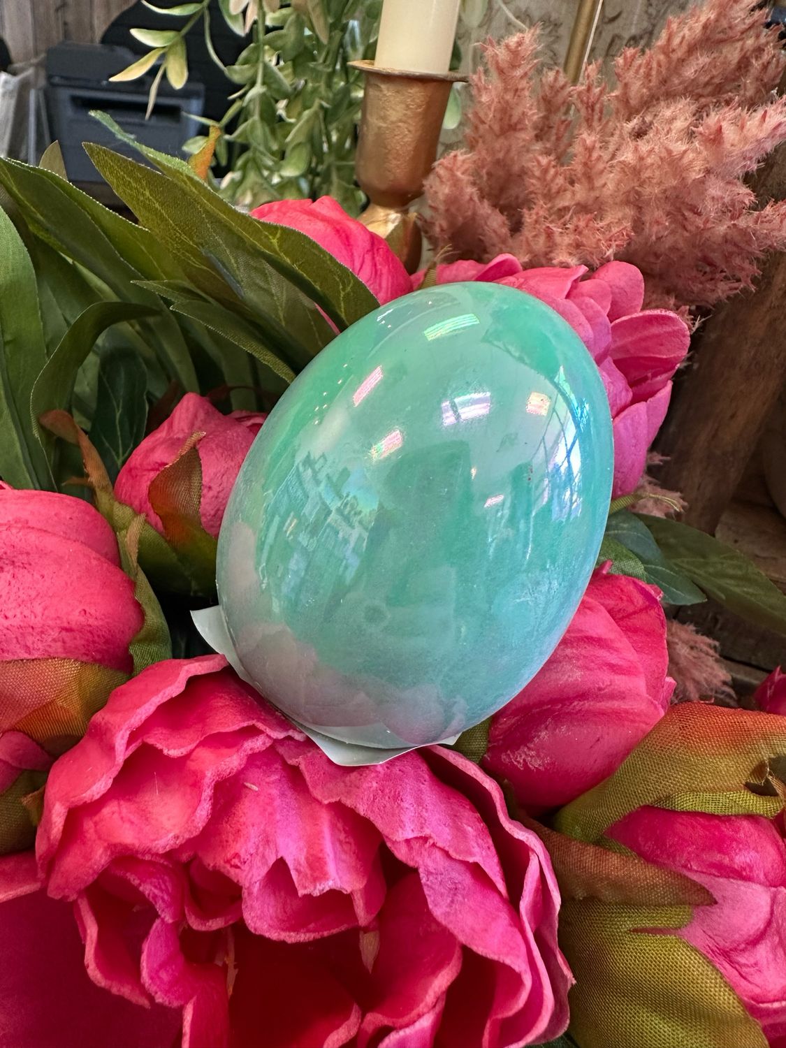 BB Ceramic Egg 2.5&quot; Grn