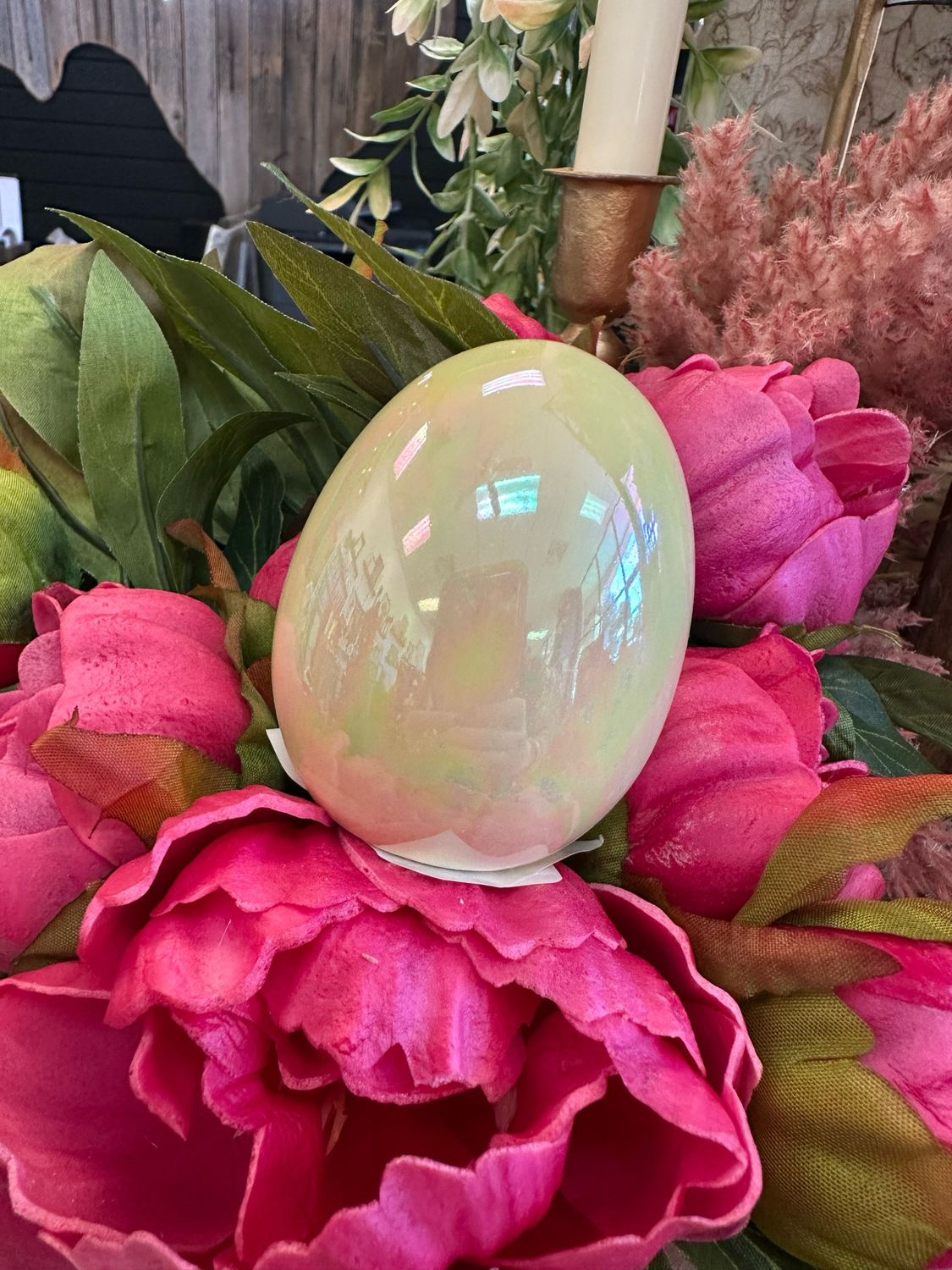 BB Ceramic Egg 2.5&quot; Yel