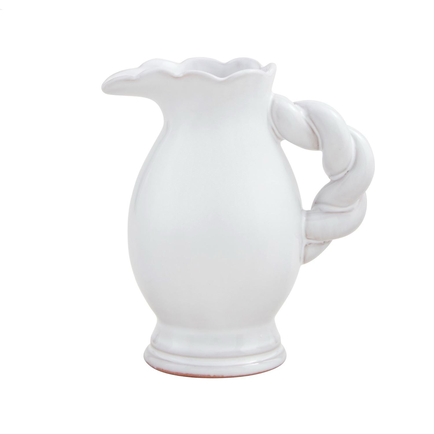 MP Md Twisted Handle Pitcher Vase 5.25&quot;