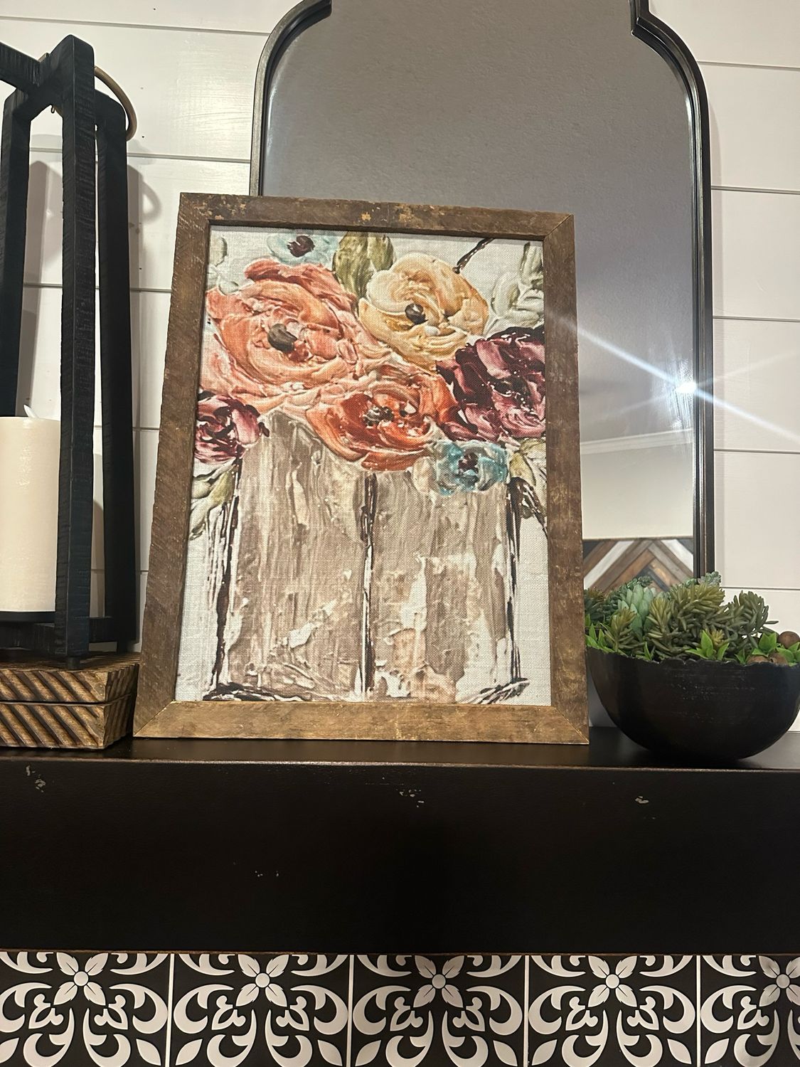 SCM 18x24 Taupe Vase/burg