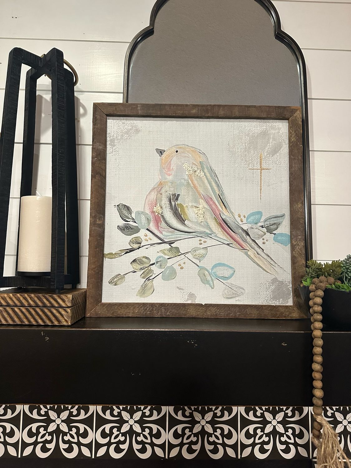 SCM 24x24 Bl/pnk Bird