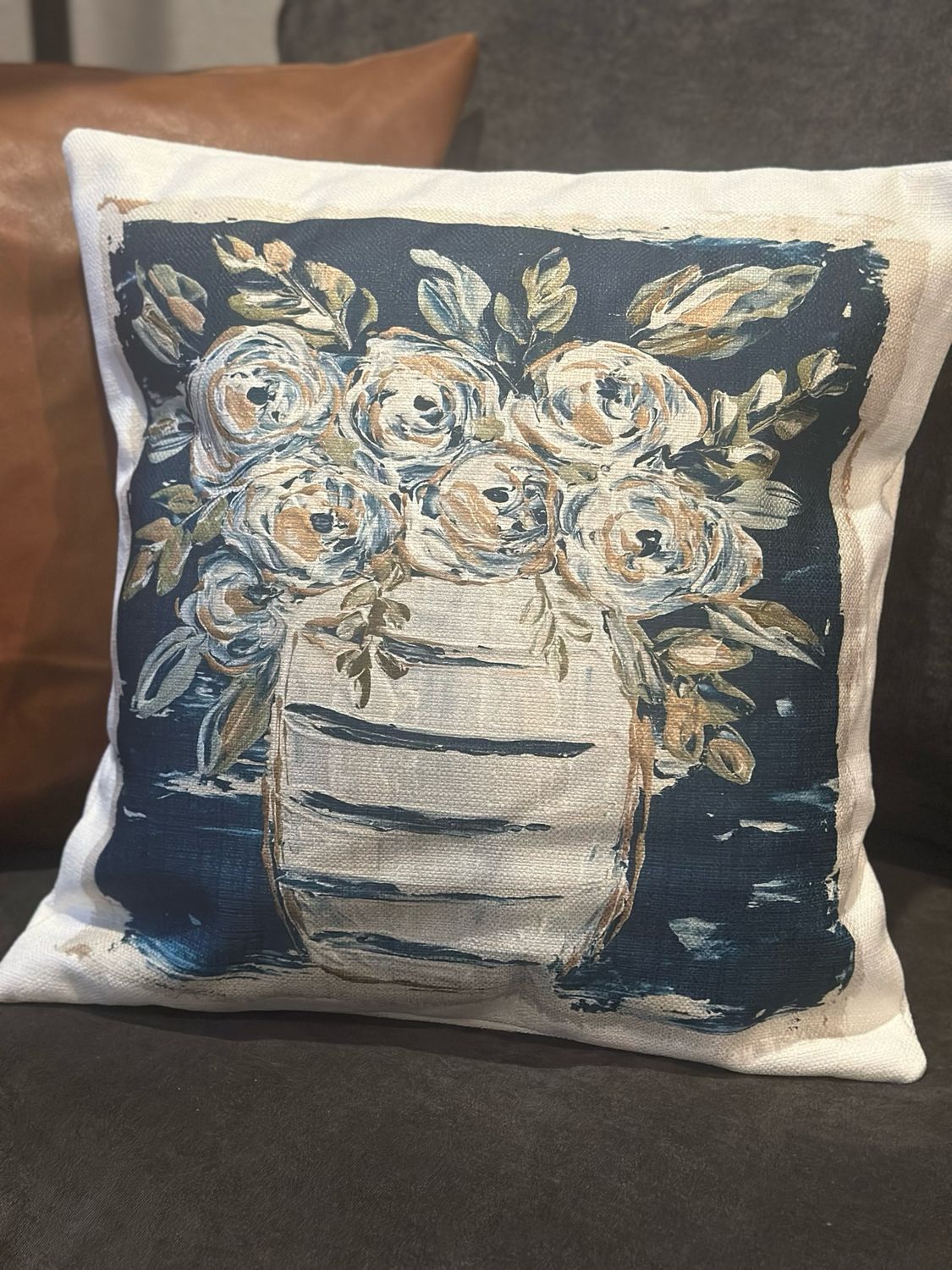 SCM 18x18 Pillow Floral