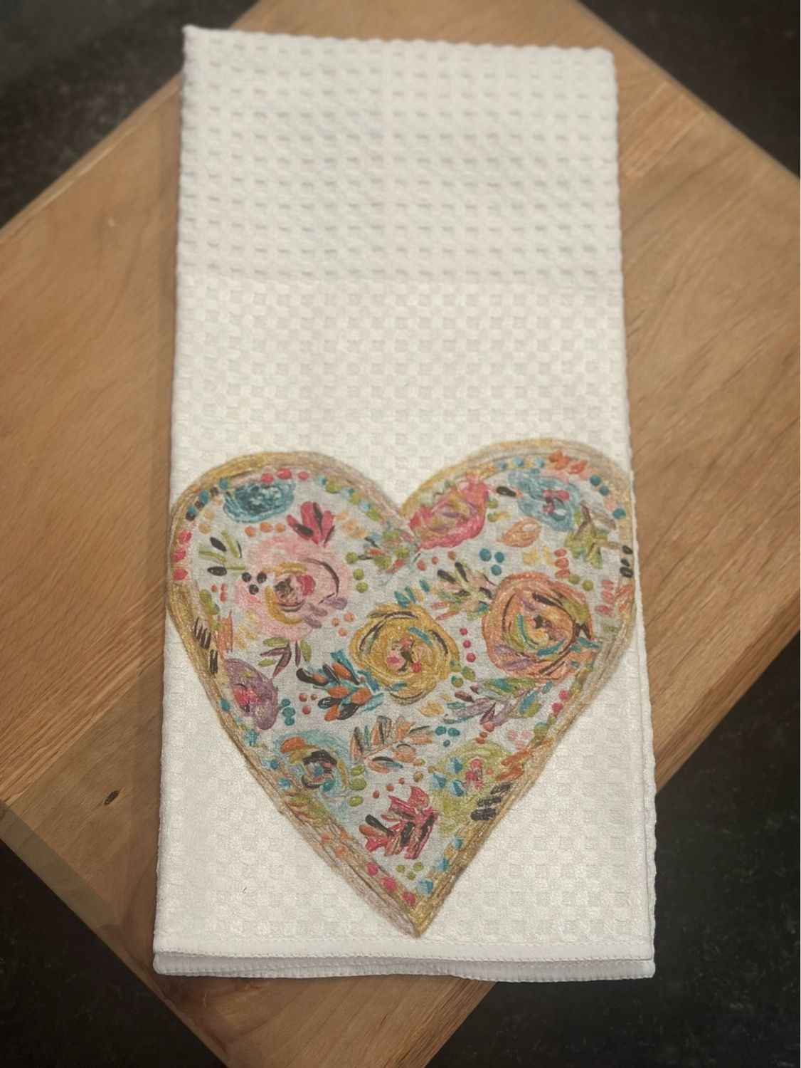 SCM Towel 28x16 Heart