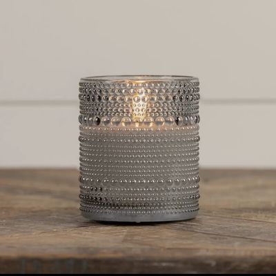 Rag 4" Grey Dotted Led