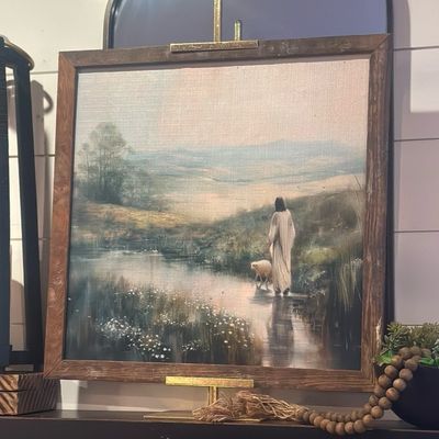 ARL 30.5" Gold Table Top Easel