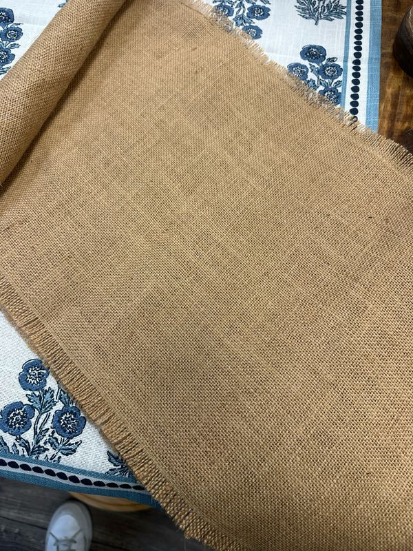 VHC 12x72 Burlap Runner