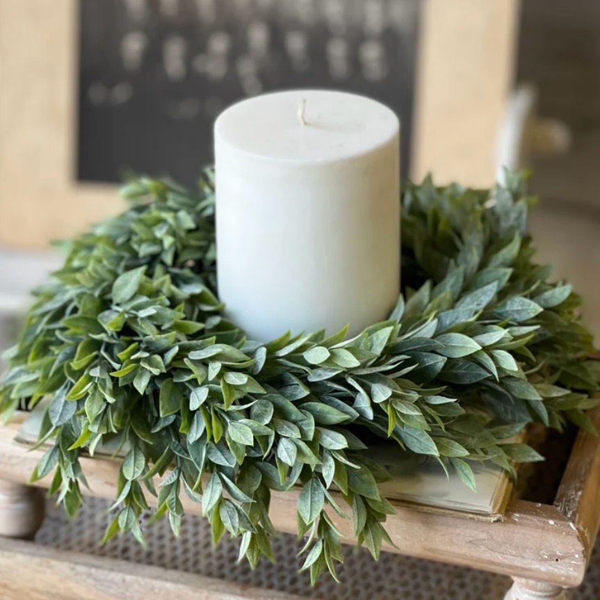 Lan Rainwashed 6.5&quot; Candle Ring