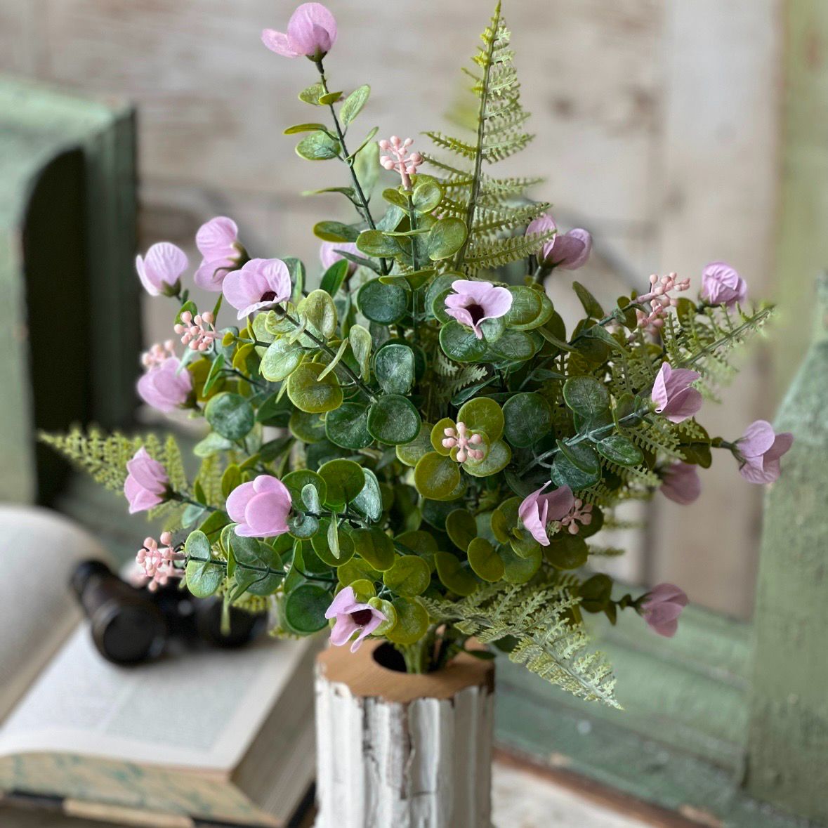 Lan 20&quot; Purple Castaway Blooms Bush