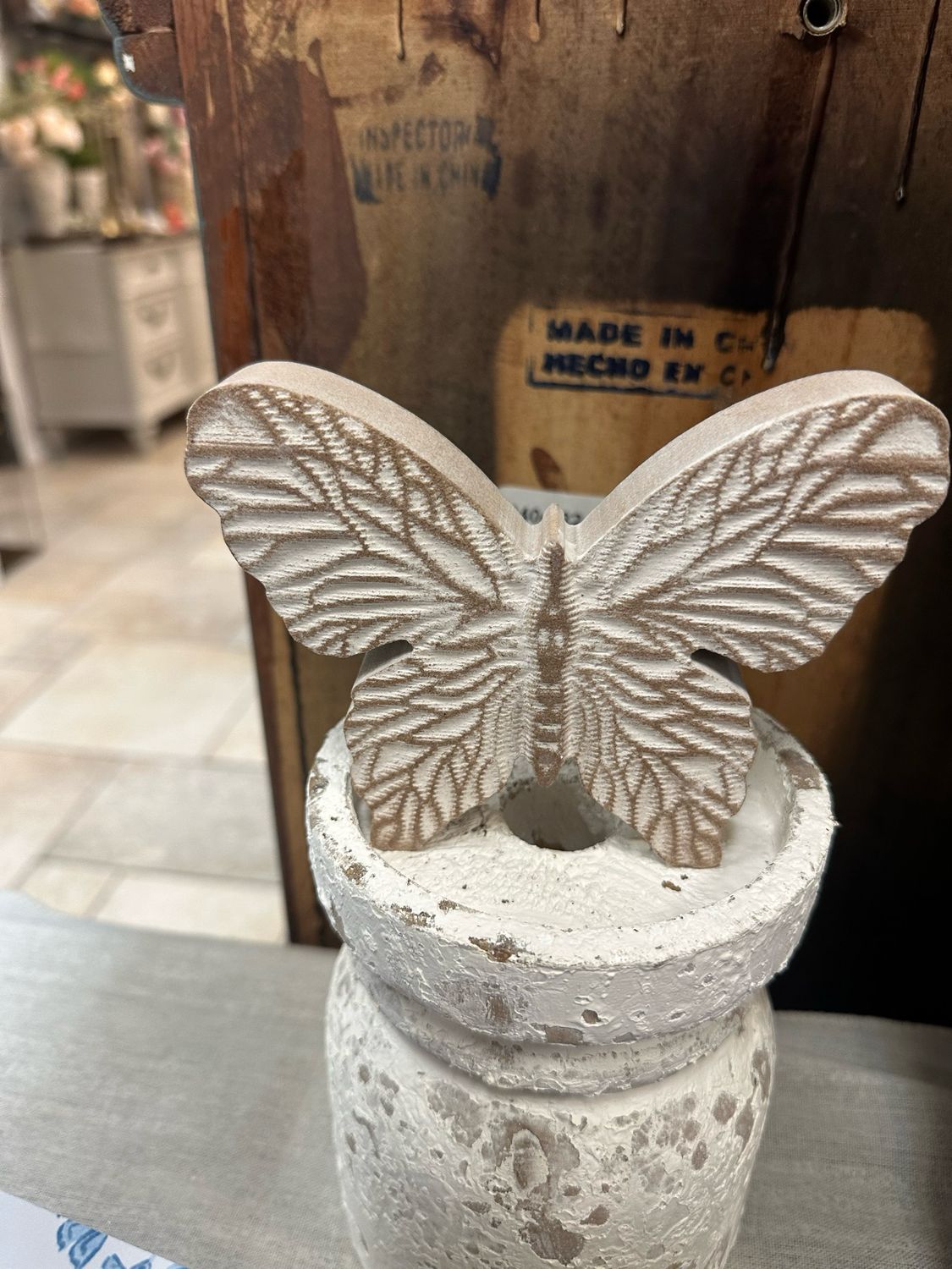 Ger 5.91&quot; Rounded Wing Butterfly Block