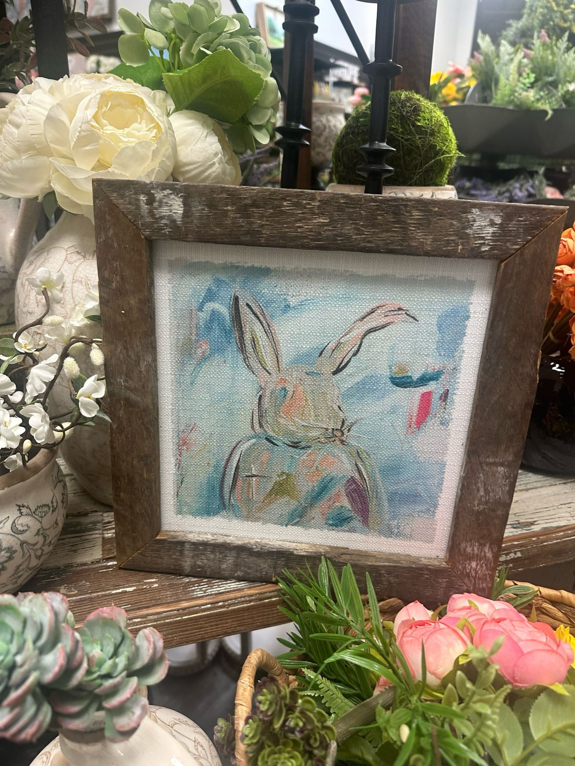 SCM 12x12 Pastel Bunny