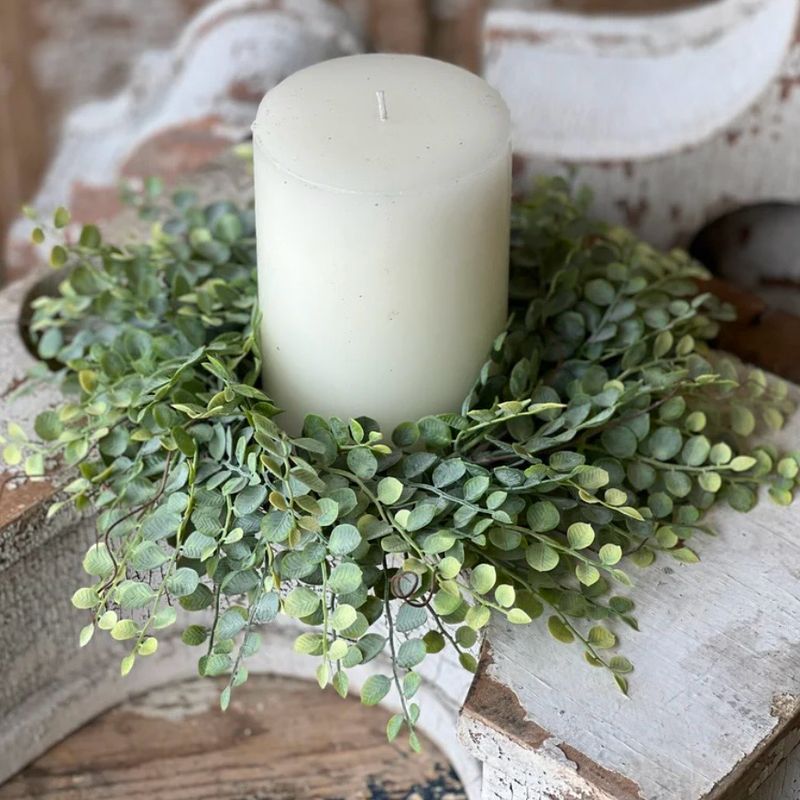 Lan 4.5" T Tone Green Cherub Vine CR