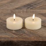 Rag Melting S/2 Oversized 3D Flame Cream Tealight
