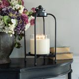 Rag 16.75&quot; Carmen Lantern Black
