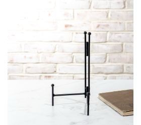 PDG 10.25&quot; Black Straight Back Easel