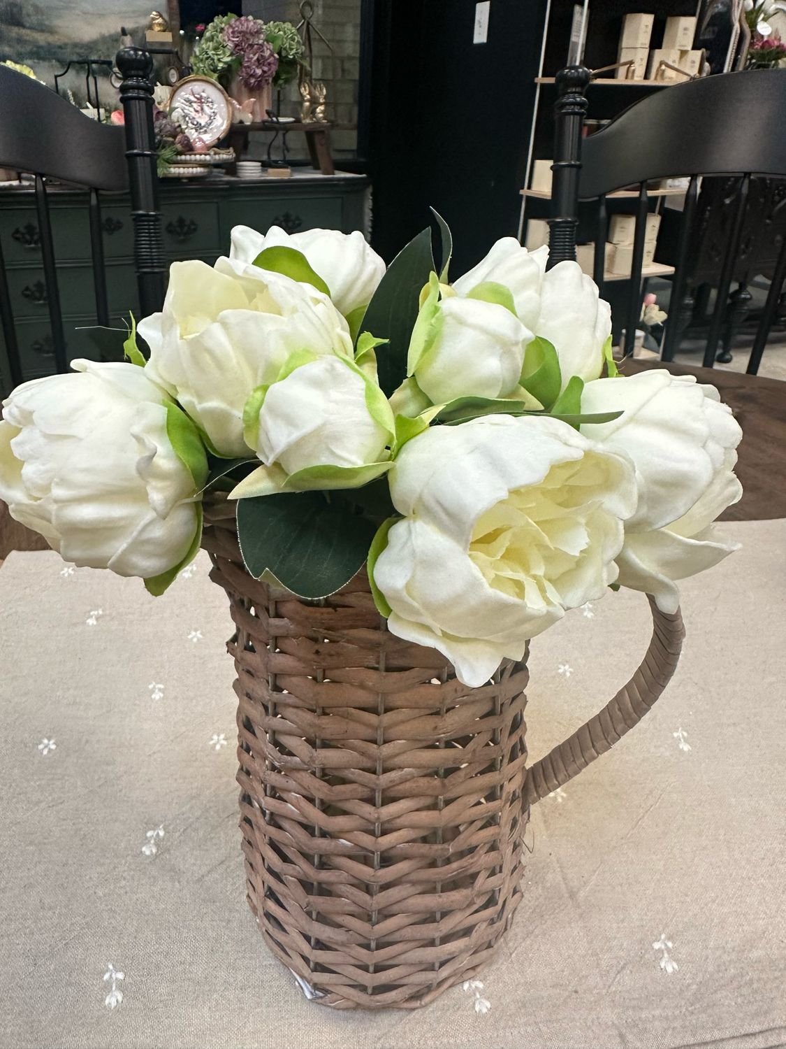 ANG 10.5&quot; Peony RT Ivory