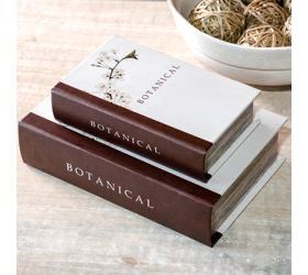 Pdg Lg Botanical Storage Book 10.75x7x2.6