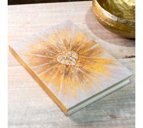Pdg Golden Heart Notebook 8.5x11.5