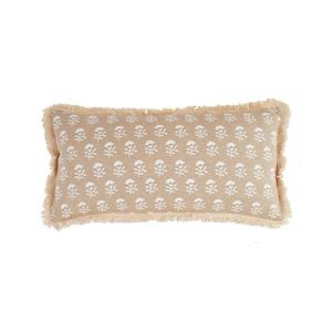 MP Lumbar Block Print Pillow 22x11.5