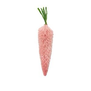 MP Pink Bottle Brush Carrot 10"