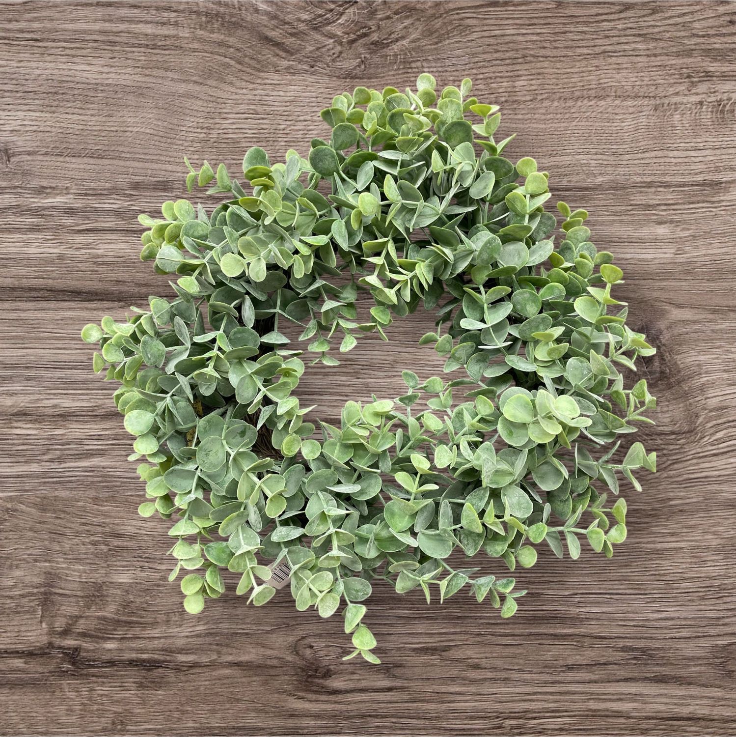MV 12.5&quot; Euc Wreath w/faux Twig Base