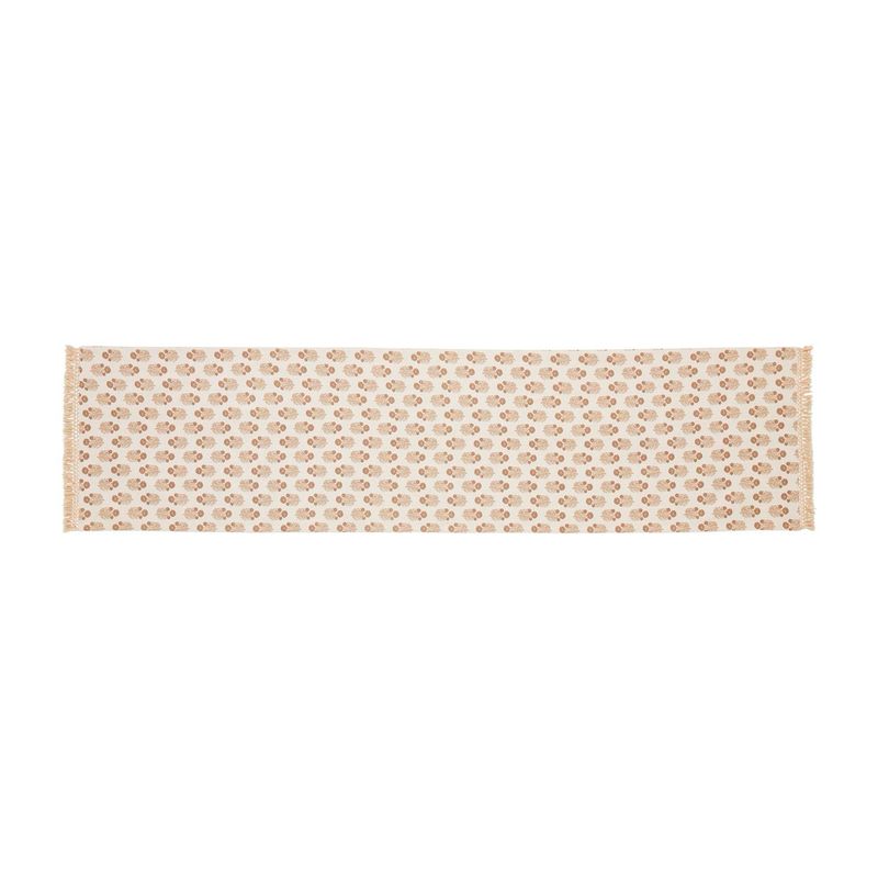 MP Taupe Block Print Runner