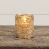 Rag 4" Champagne Dotted LED
