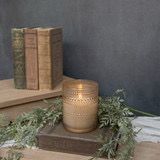 Rag 5&quot; Champagne Dotted LED