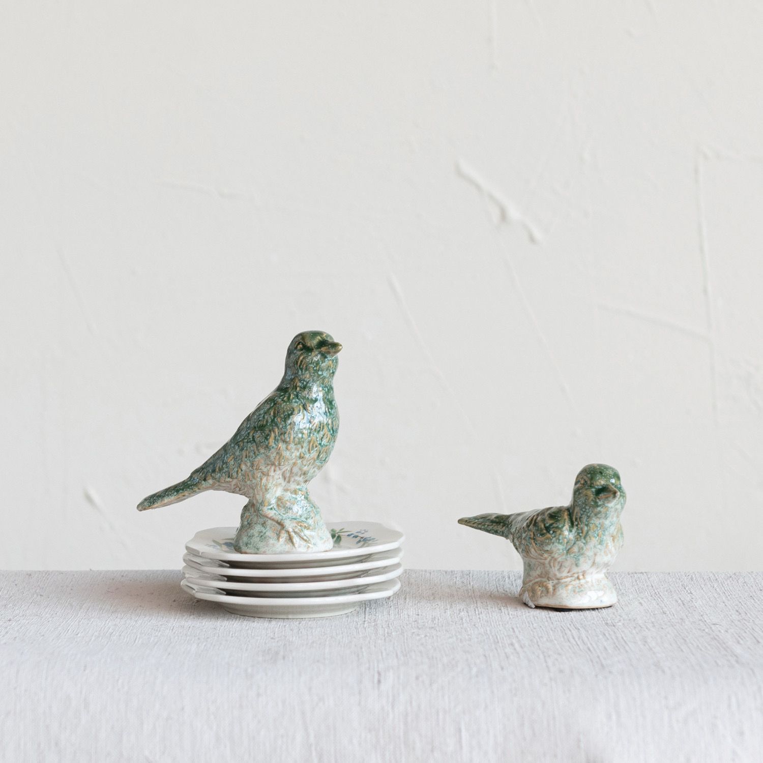 Cco Short Green Debossed Bird 3.5x5.5