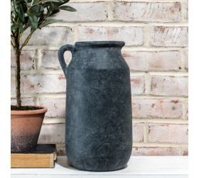 PDG 12” charcoal handle vase