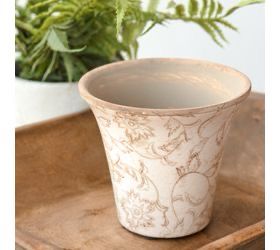 PDG 4.3” Beige Heirloom Planter