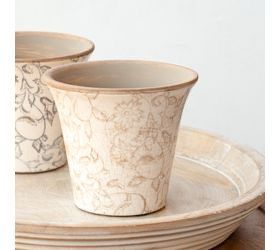 PDG 5” Beige Heirloom Planter