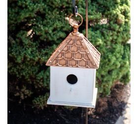 PDG 11.4” copper brick birdhouse 