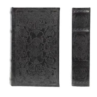 CCO 8.3&quot; MDF &amp; Faux Leather Book Storage Box