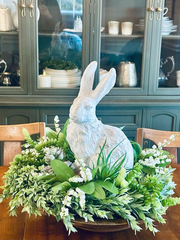 PDG 13.75” Cement Bunny