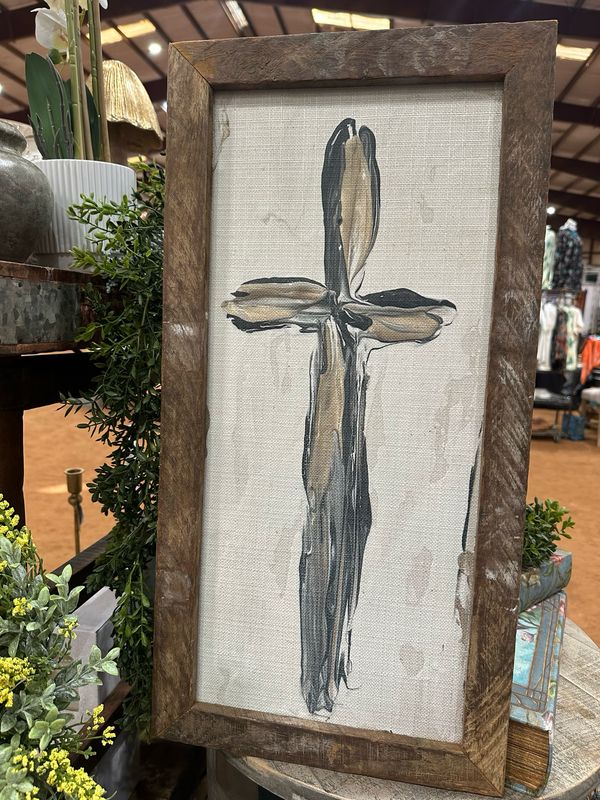 SCM 12x24 Black Cross