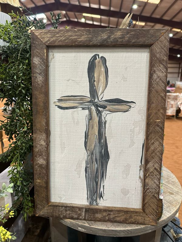 SCM 12x18 Black Cross