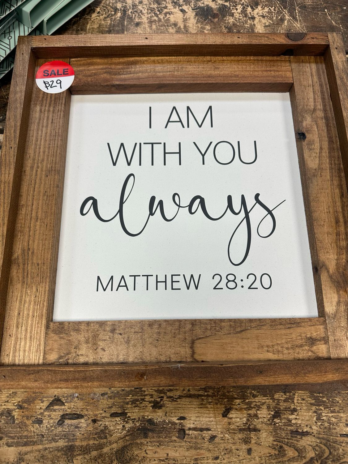 Jarmz Double Frame 16.5x16.5 I Am With You
