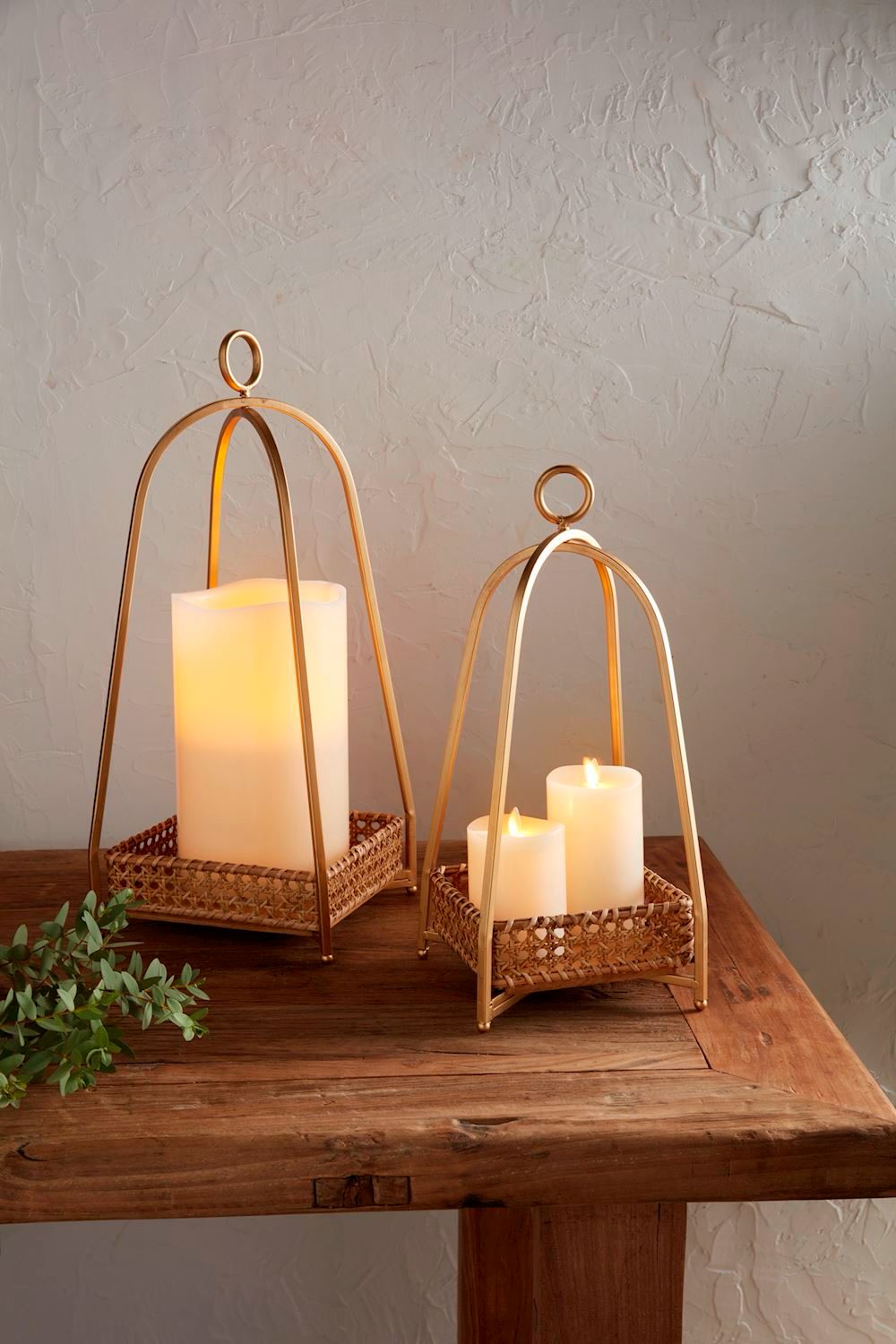 MP Cane Lantern Sm 17x7x7
