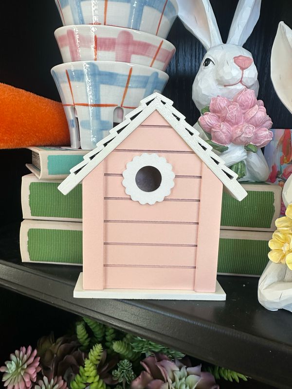Mer Pnk Birdhouse 6x7
