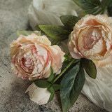 Rag 27.5&quot; Pink Peony Spray