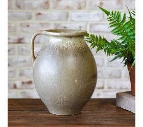 PDG 7.9” charcoal handle vase